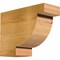 Ekena Millwork Alpine Rough Sawn Rafter Tail, Western Red Cedar, 6"W x 12"H x 16"L RFT06X12X16ALP00RWR - alternate 1